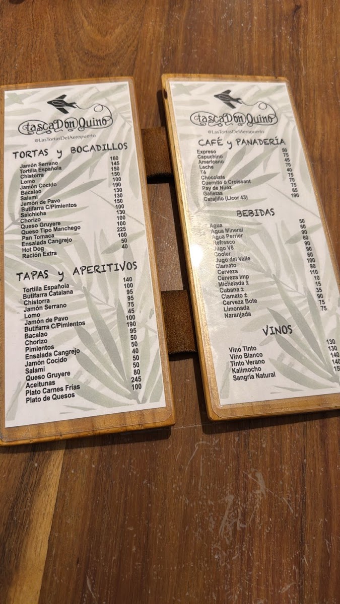 Tasca Don Quino Menu - Image 3